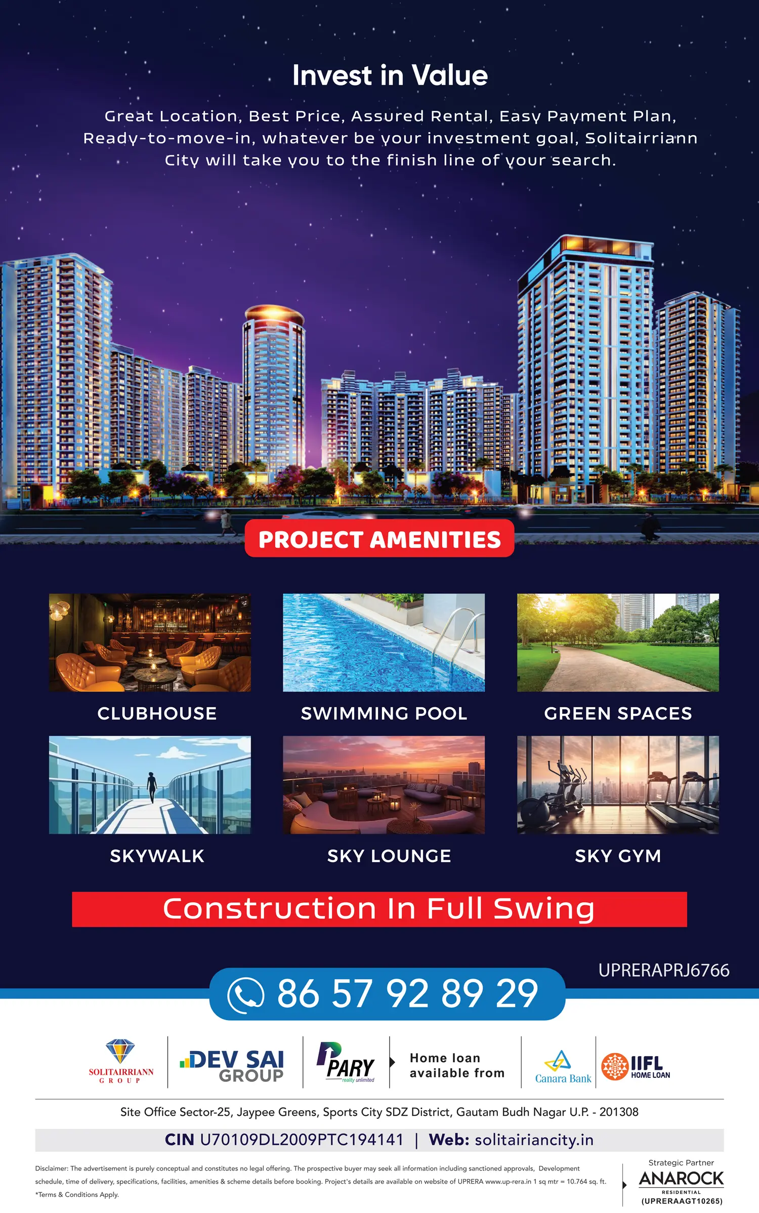 Projects Amenities